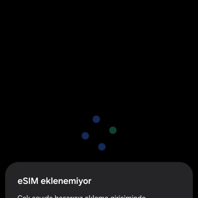 E-Sim Aktivasyon Sorunu Ve Müşteri Hizmetleri Çıkmazı