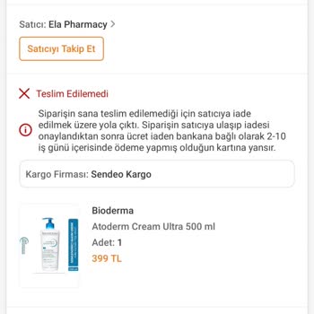 İndirimli Ürün Teslim Edilmedi, Mağduriyet Yaşıyorum!