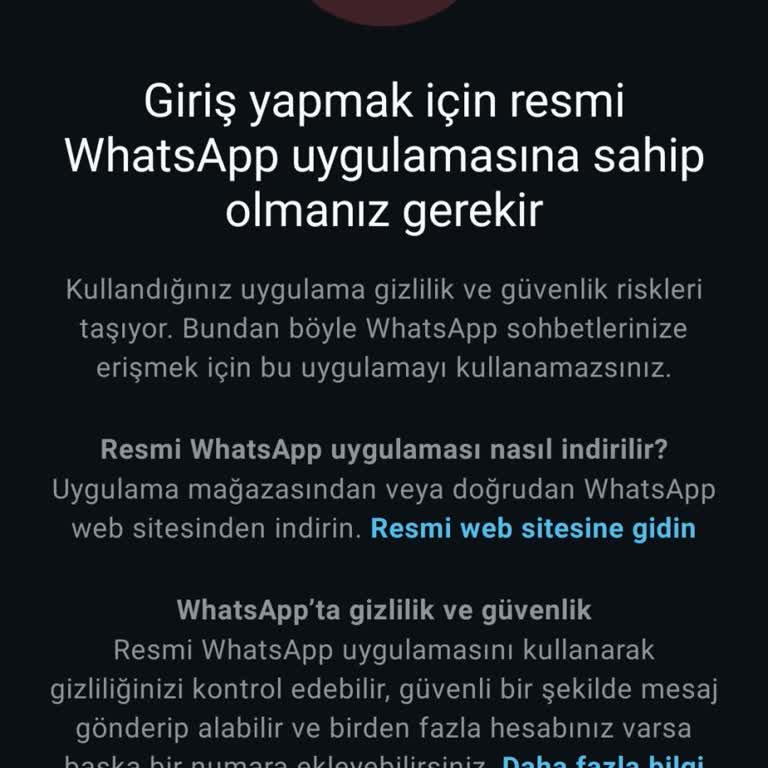 WhatsApp Hesabıma Erişim Sorunu