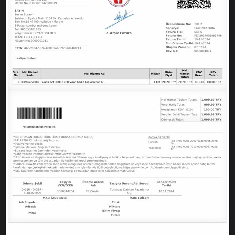 FLO'dan Kusurlu Ürün Ve İlgisiz Müşteri Hizmetleri Deneyimi