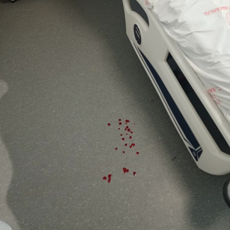 Hastanede Temizlik Personelinin Saygısız Tutumu