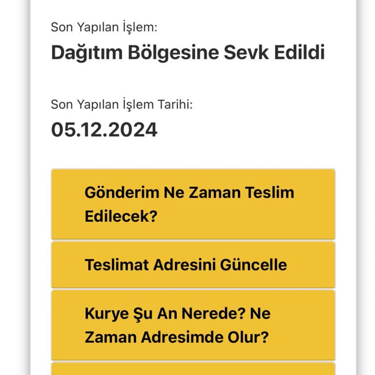 Kargomun Hareketsizliği Ve İletişim Sorunları