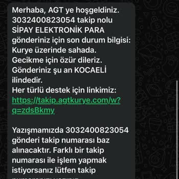Kargo Şirketinin Yetersiz Hizmeti Ve İletişim Sorunları
