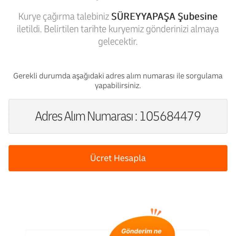 MNG Kargo'nun Evden Alım Hizmetinde Yaşanan Sorun