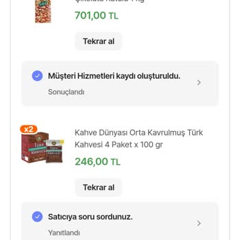 Kampanyalı Ürün Mağduriyeti