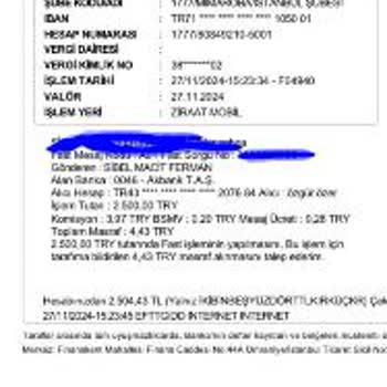 Sipariş Verilen Ürün Gönderilmedi Ve İletişim Kesildi