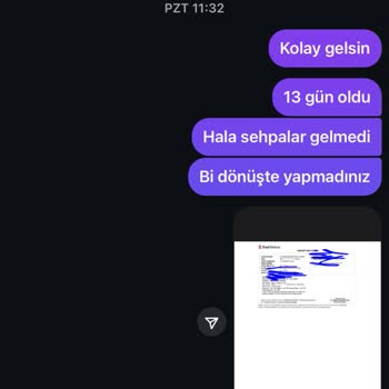 Sipariş Verilen Ürün Gönderilmedi Ve İletişim Kesildi