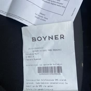 Defolu Ürün Ve Yetersiz Müşteri Hizmeti