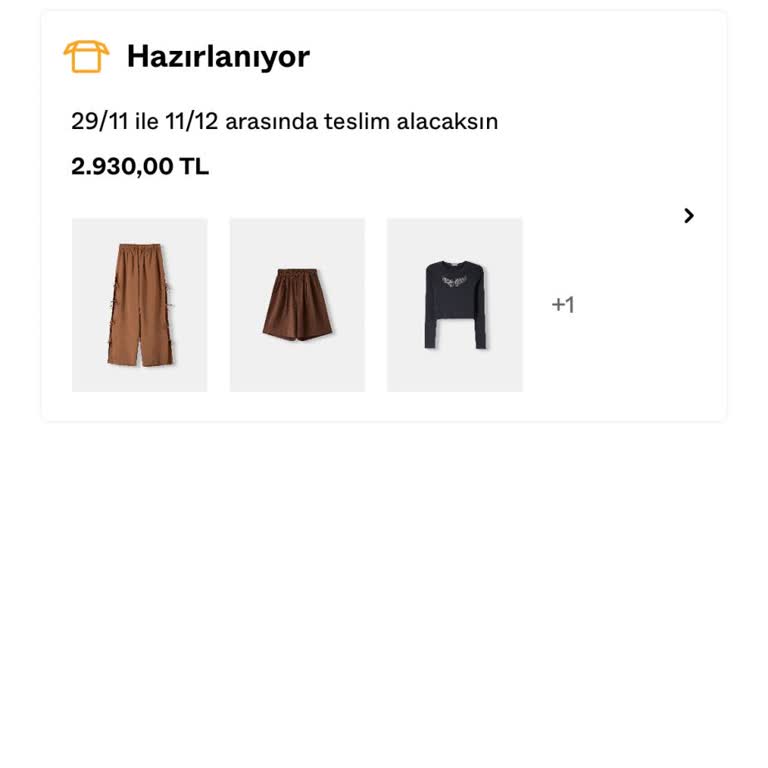 Bershka'dan Online Alışverişte Teslimat Sorunu