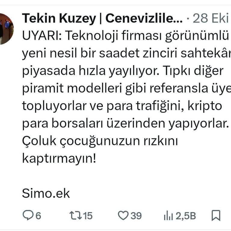 Modern Piramit Sistemlerinin Riskleri