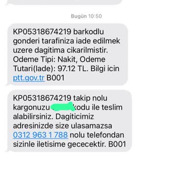 Yanlış Teslimat Ve İletişimsizlik Mağduriyeti