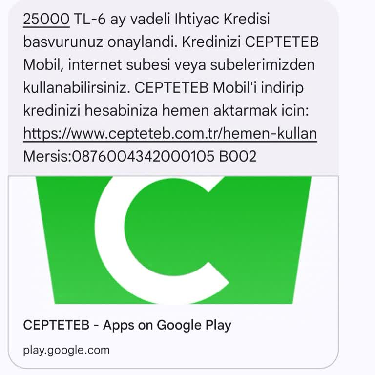 TEB Kredi Onayı Ve Müşteri Hizmetleri Sorunu