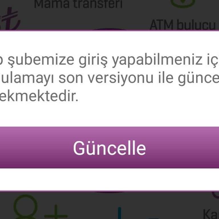 Enpara Uygulamasında Güncelleme Sorunu