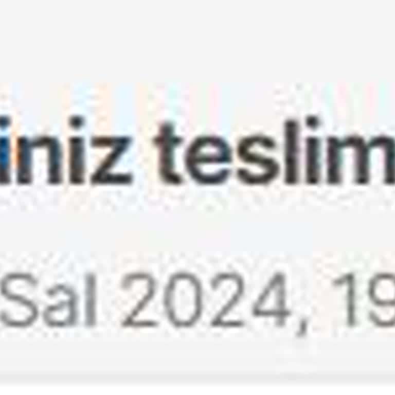 Teslimat Hataları Ve İletişim Sorunları