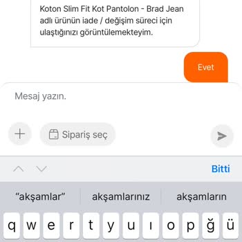 Kısa Sürede Yıpranan Kot Pantolon Ve Müşteri Hizmetleri Sorunu