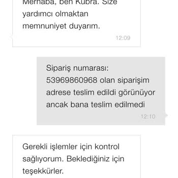 Zara Canlı Destek Hattında Yarım Kalan İletişim