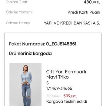 Mavi Jean Siparişim 12 Gündür Teslim Edilmiyor!