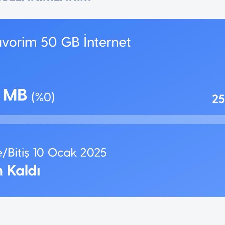 Turkcell'de 1 Günde 25 GB İnternet Nasıl Tükenir?