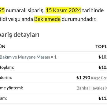 26 Gündür Beklenen Ürün Ve İade Sorunu