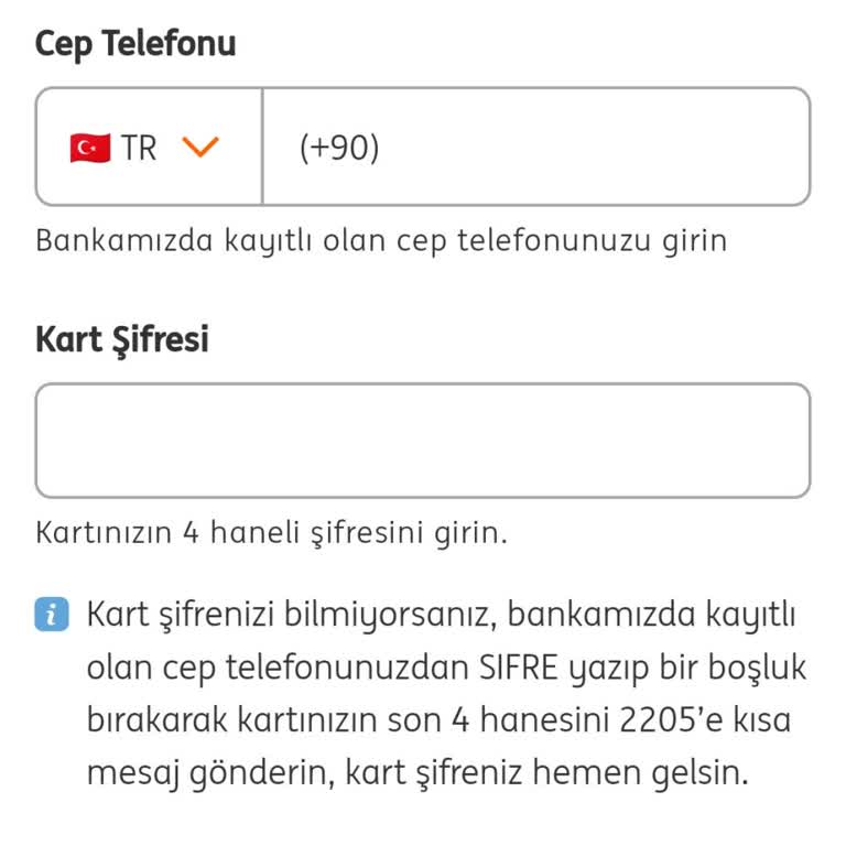 Kart Geldi, Müşteri Kayıtlı Değil!