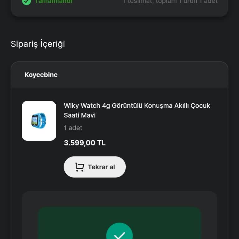 Wiky Watch Teknik Servis Sürecindeki Gecikme Ve İletişim Eksikliği