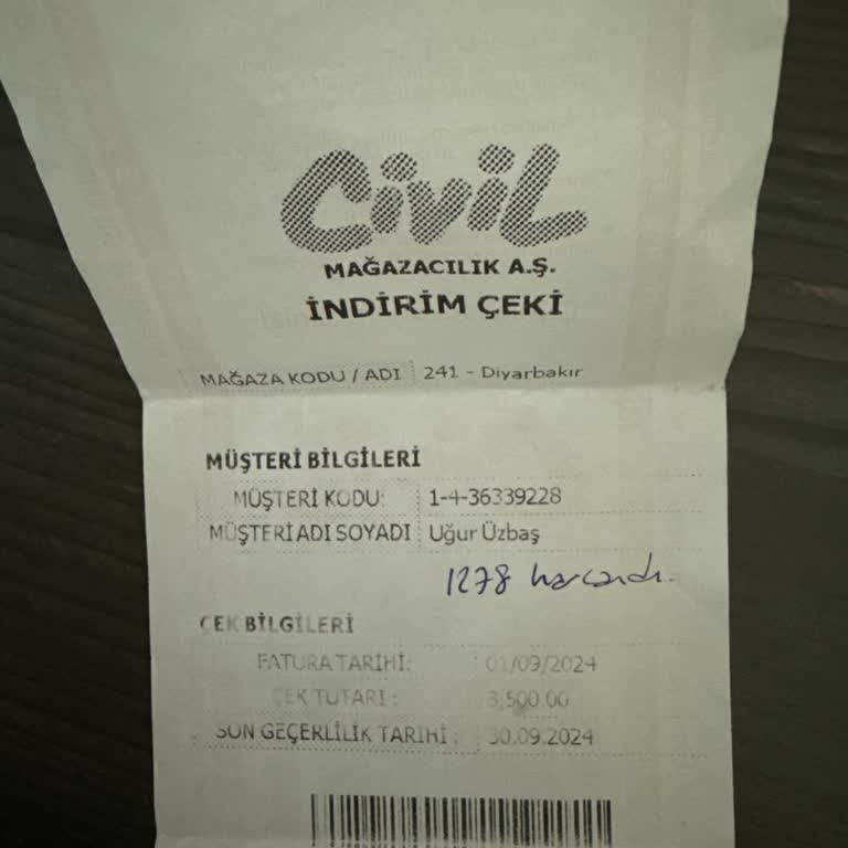 Hediye Çeki Süresi Hakkında Yanıltıcı Bilgi Nedeniyle Mağduriyet