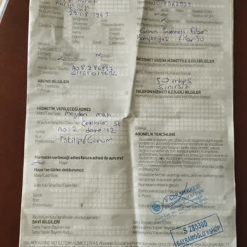 Vodafone İle Evrak Karmaşası: İnternet Hizmeti Çilesi