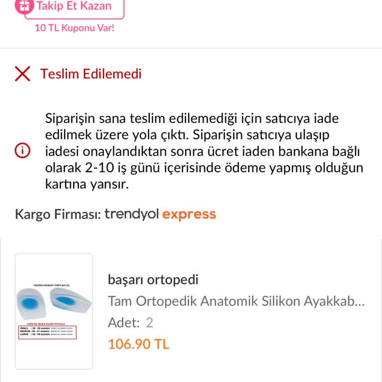 Trendyol Express Kargomu Kapıma Teslim Etmiyor, İade Süreci Saçmalık