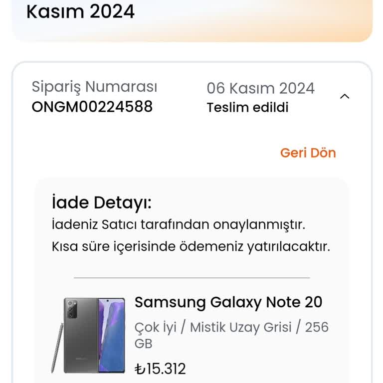 Getmobil'den İade Sürecinde Yaşanan Sorunlar