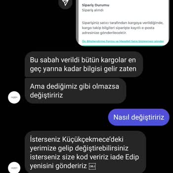 Yanlış Ürün Ve İletişimsizlik Mağduriyeti