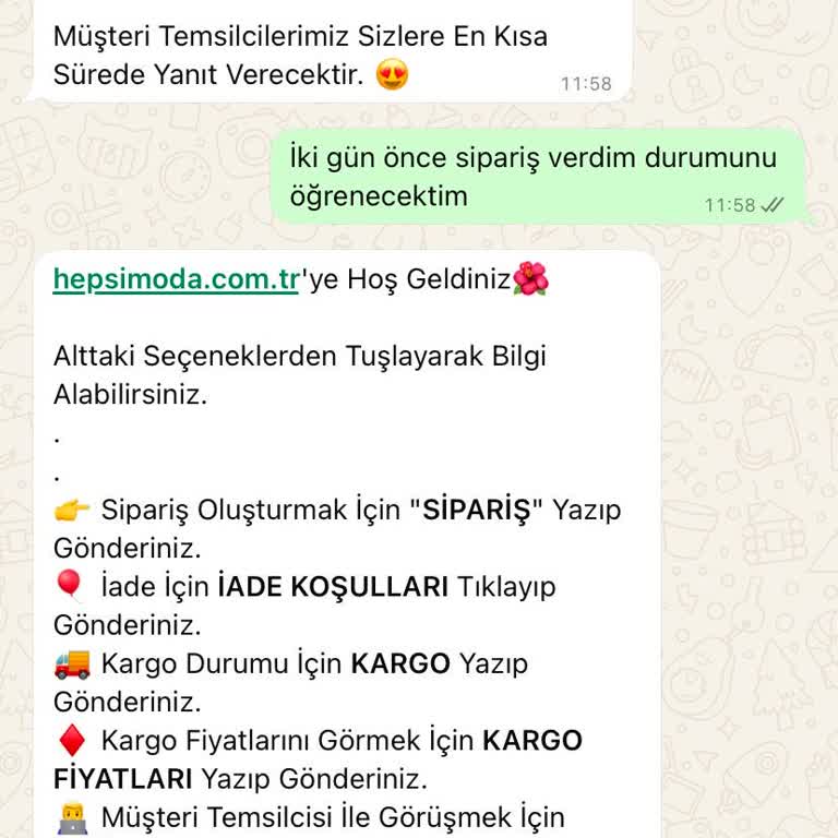 Sipariş Görünmüyor Ve İletişim Kurulamıyor