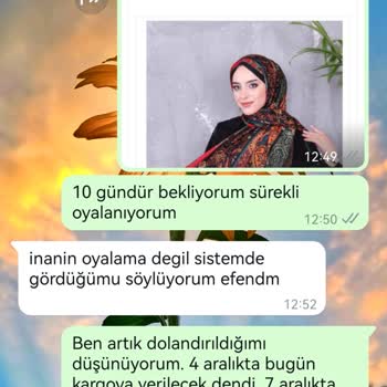 Kargolanmayan Şallar Ve İade Karmaşası