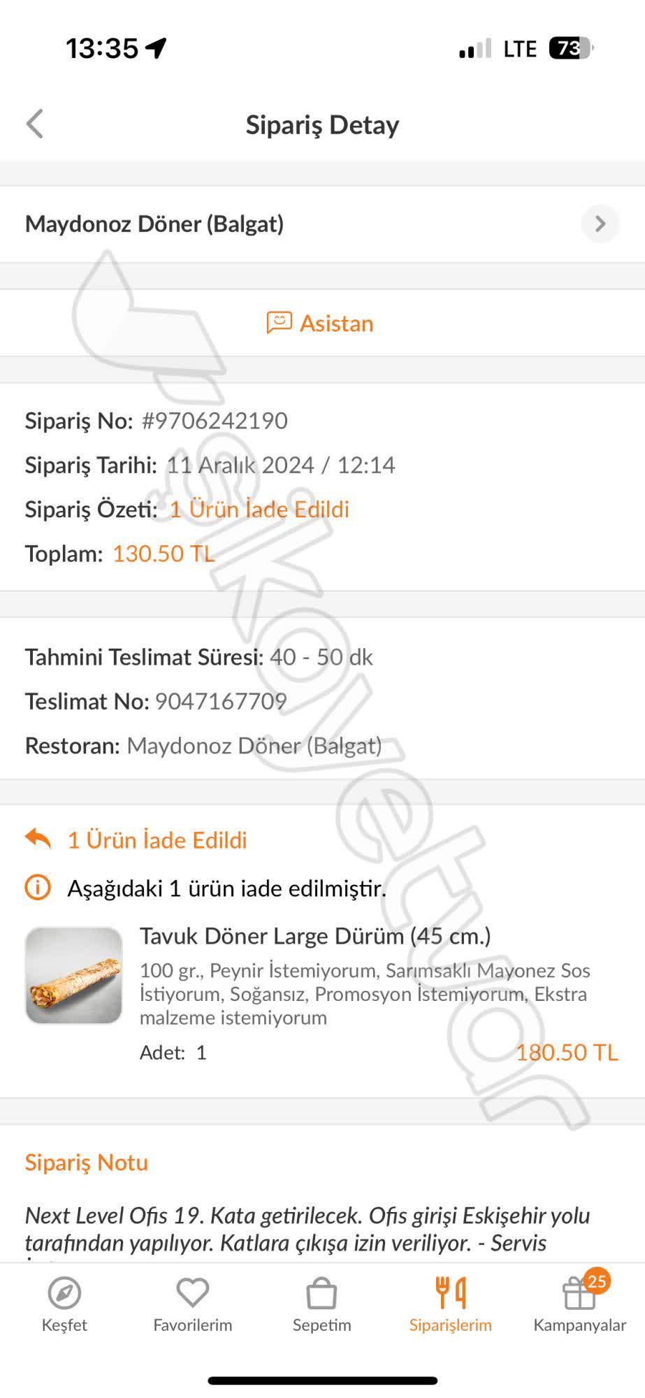 TRENDYOL SIPARI INI TESLIM ALMADAN I ADE ETME AD MLAR VE DIKKAT visual data 8