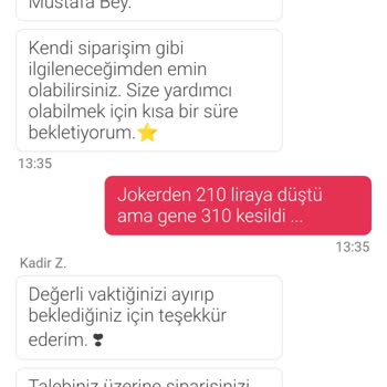 Joker İndirimi Ve Müşteri Hizmetleri Sorunu