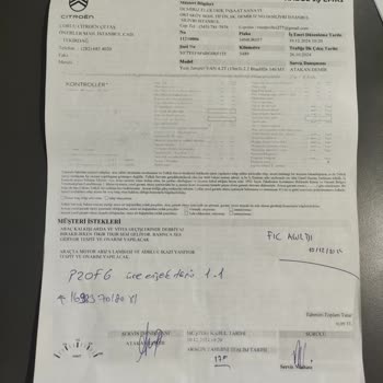 Yeni Araçta Fabrikasyon Hatası Ve Yedek Parça Sorunu