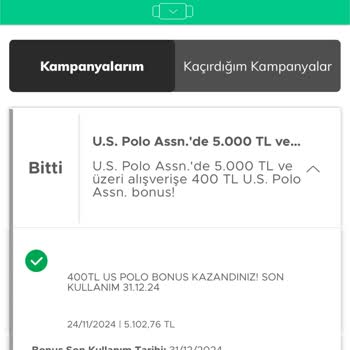Yanlış Yansıyan Bonuslar Ve İade Edilmeyen Para Puanlar
