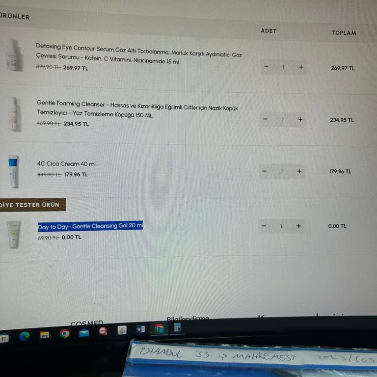Eksik Ürün Teslimatı Sorunu