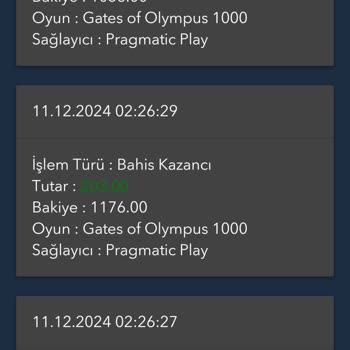 Hesabımda Oynanmayan Oyunlar Ve Kaybolan Bakiye