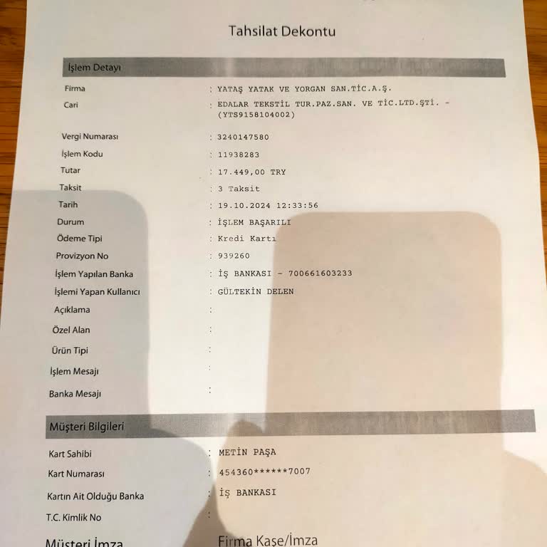 Yataş Teslimatında Yanlış Bilgilendirme Ve Gecikme Sorunu