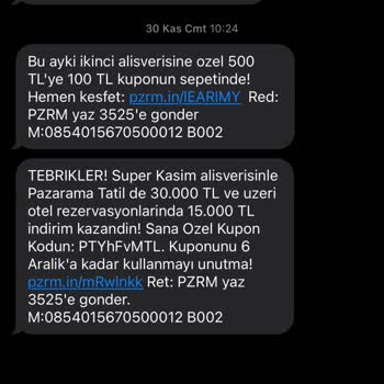 Tatil İndirim Kodu Mağduriyeti