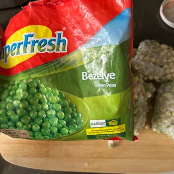 Superfresh Dondurulmuş Bezelye Renk Sorunu