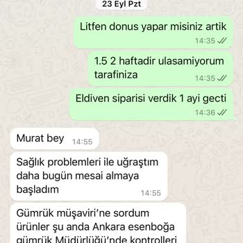 Sipariş Verip Ne Ürünü Ne De Parayı Alabildim!