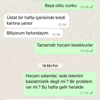 Sipariş Verip Ne Ürünü Ne De Parayı Alabildim!