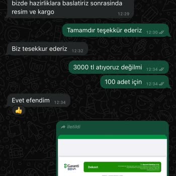 Sipariş Gecikmesi Ve İletişim Sorunları
