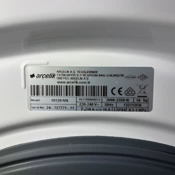 Arçelik Çamaşır Makinesi İlk Kullanımda Hayal Kırıklığı