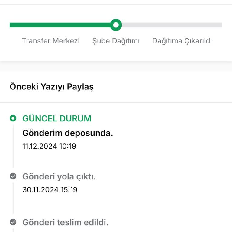 Aras Kargo Basmane Şubesi: 12 Günlük Gecikme Ve Yetersiz Hizmet