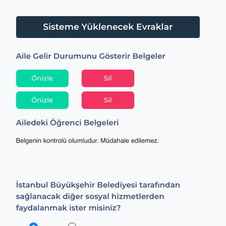Burs Başvurusunda Belgeler Sürekli Eksik Görünüyor