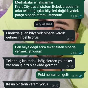 Kraft City Bebek Arabası: İlgisiz Servis Ve Bozuk Rulman Sorunu