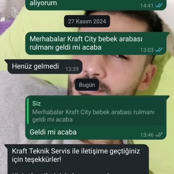 Kraft City Bebek Arabası: İlgisiz Servis Ve Bozuk Rulman Sorunu