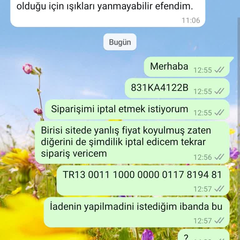 Ayakkabı Siparişimde İletişim Ve Ödeme Sorunu